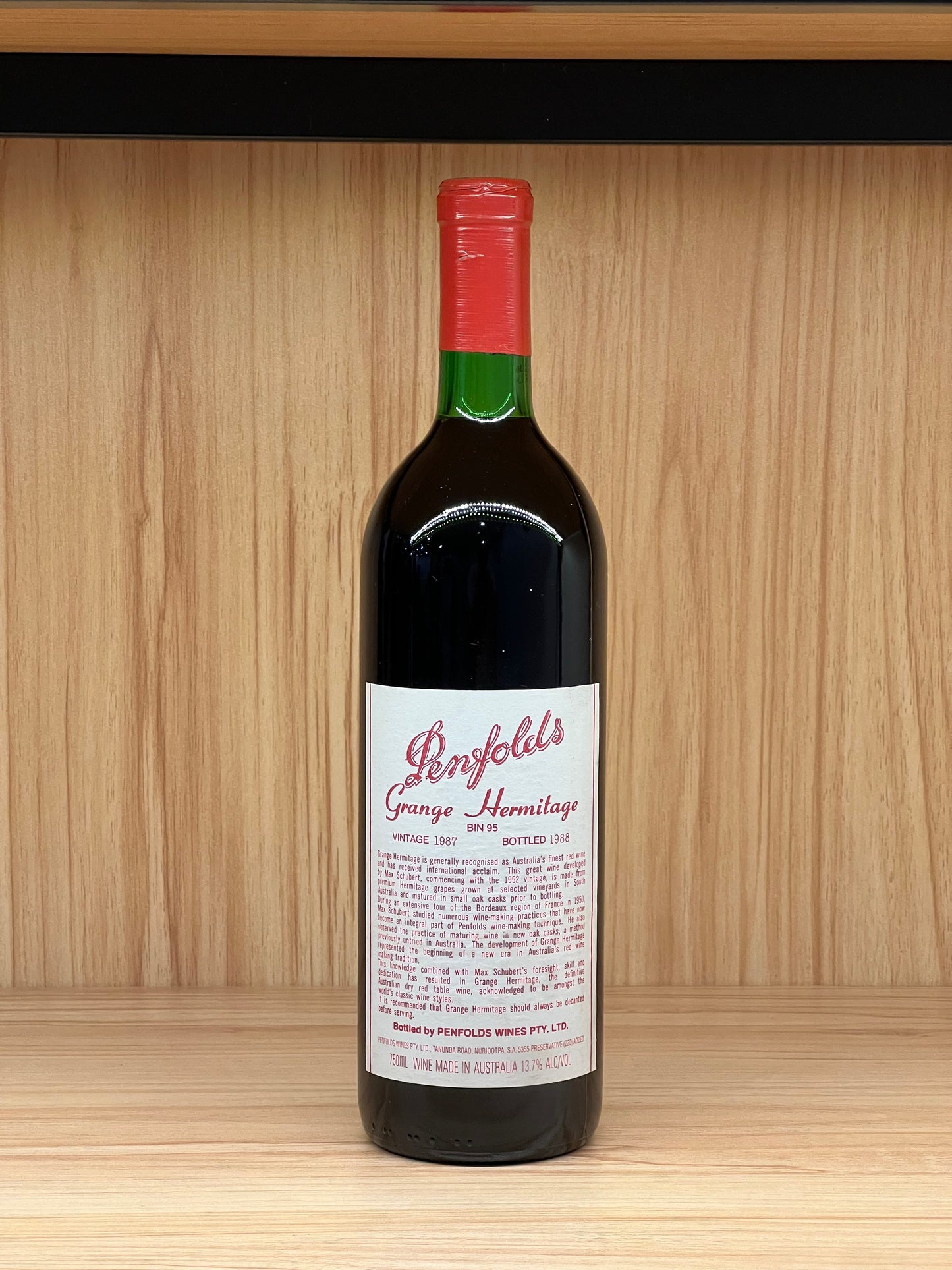 1987 Penfolds Bin 95 Grange Shiraz 750ml