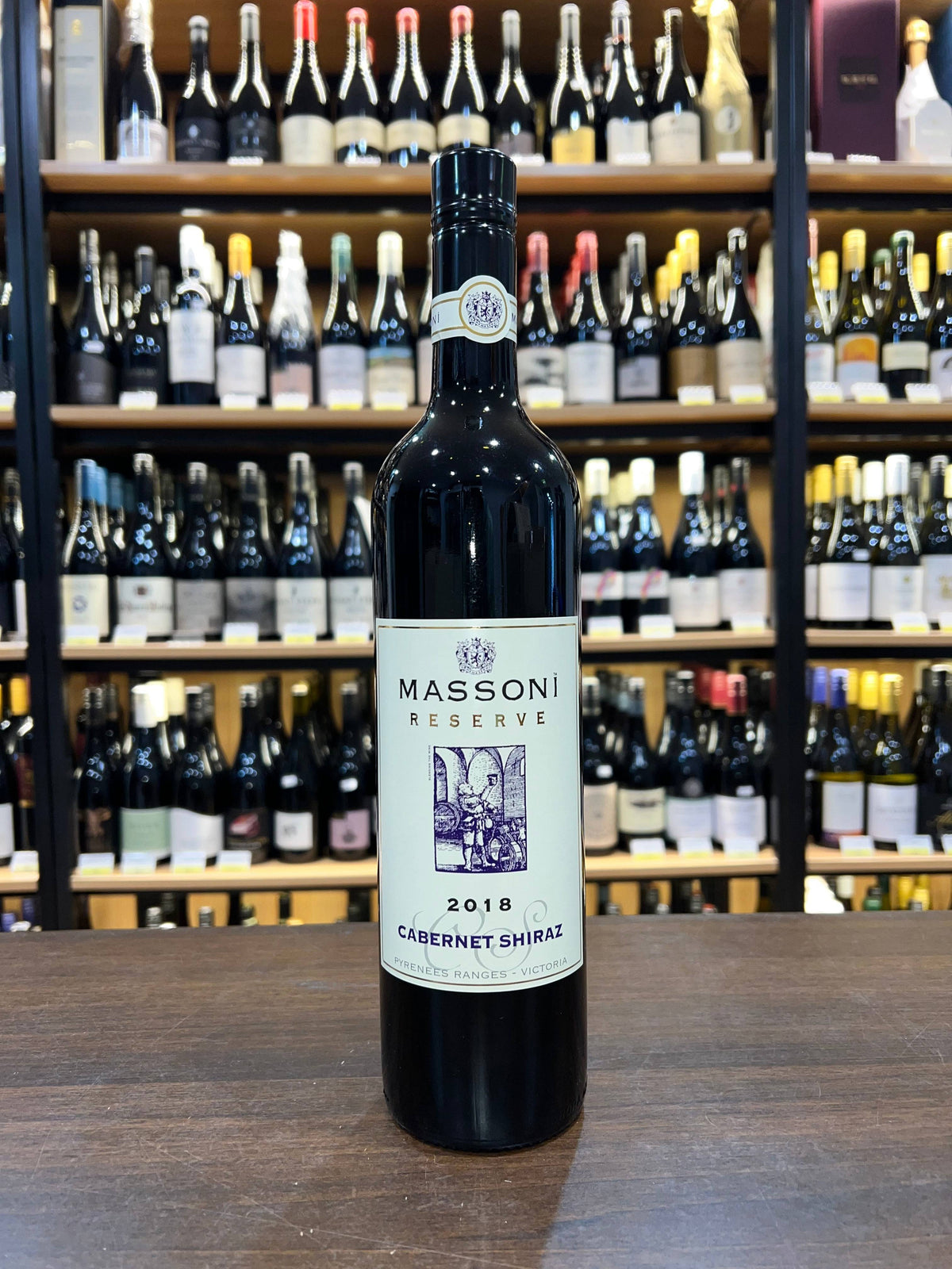 2018 Massoni Reserve Cabernet Shiraz 750ml