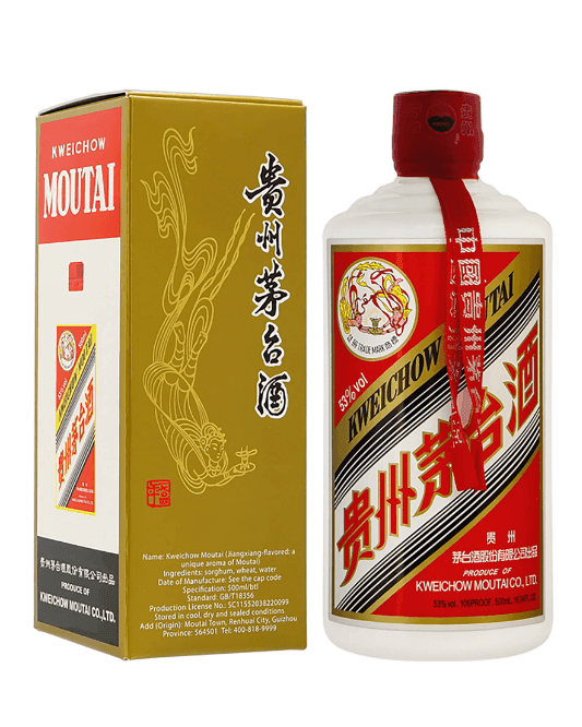 Kweichow Moutai Flying Fairy Baijiu 53% 500ml – Malvern