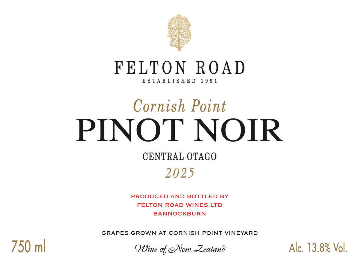 2025 Felton Road Cornish Point Pinot Noir 750ml