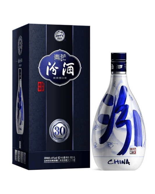 选様用　白酒　尊　汾酒（FunJeu）500ml FenJiu QingHua 30 Year Old Baijiu - 48% 500ml – Malvern