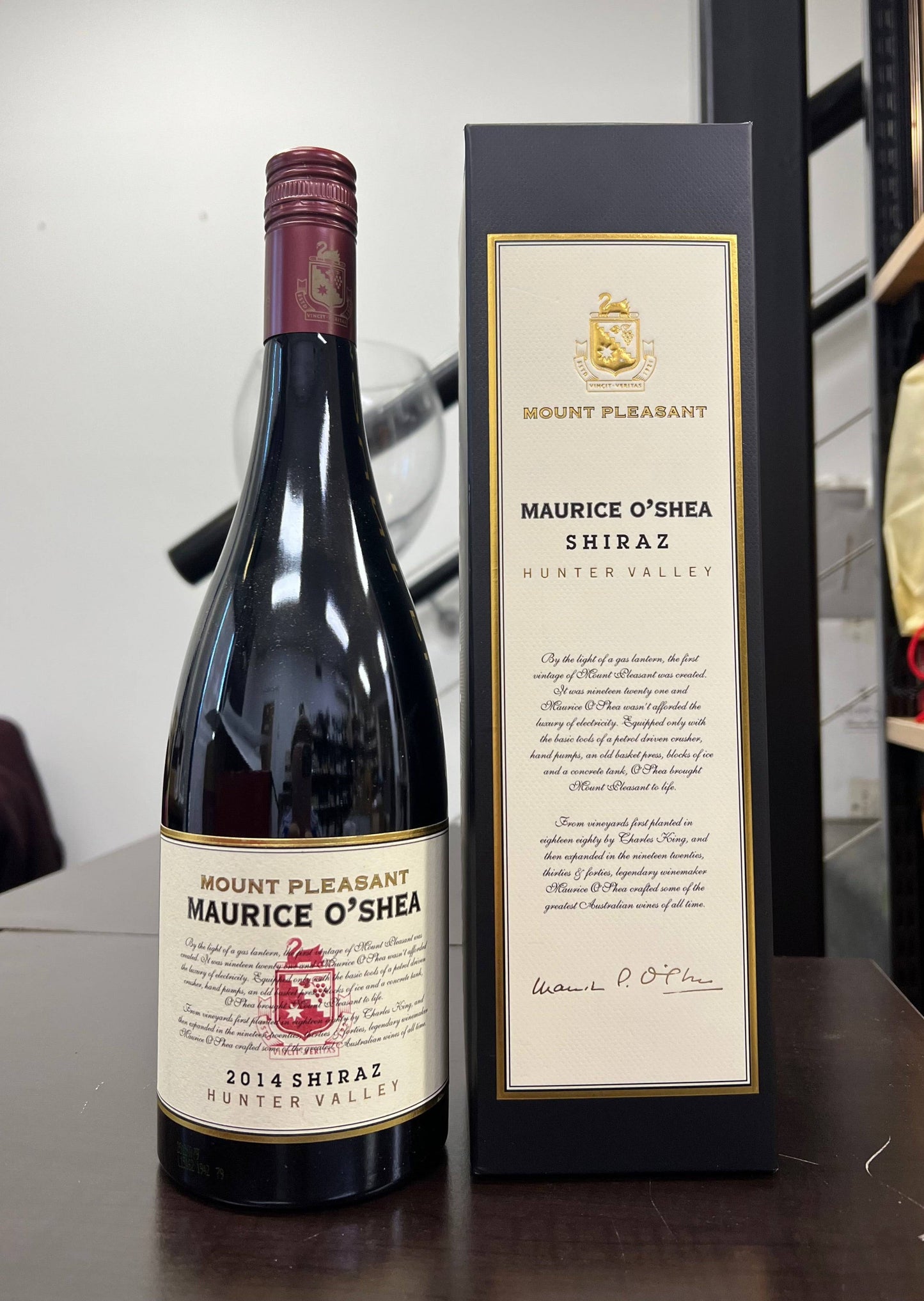 2014 Mount Pleasant Maurice O'Shea Shiraz GBX 750ml