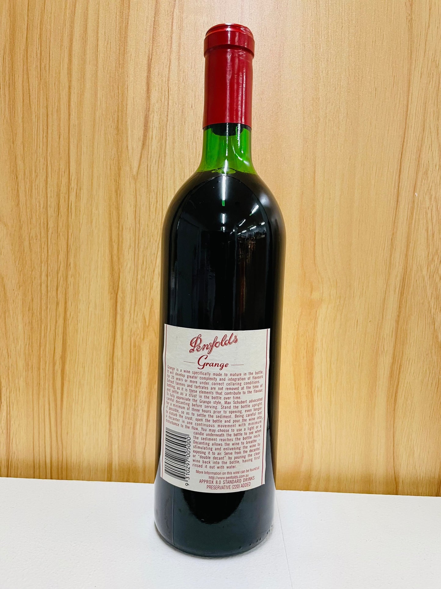 1992 年 Penfolds Bin 95 Grange Shiraz 750 毫升