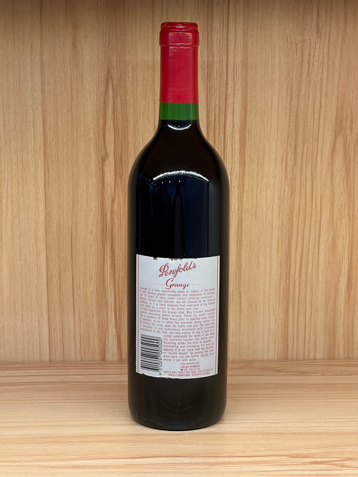 1997 年 Penfolds Bin 95 Grange Shiraz 750 毫升