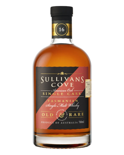 Sullivans Cove 16 Year Old Old & Rare American Oak Second-Fill TD0123 Whisky