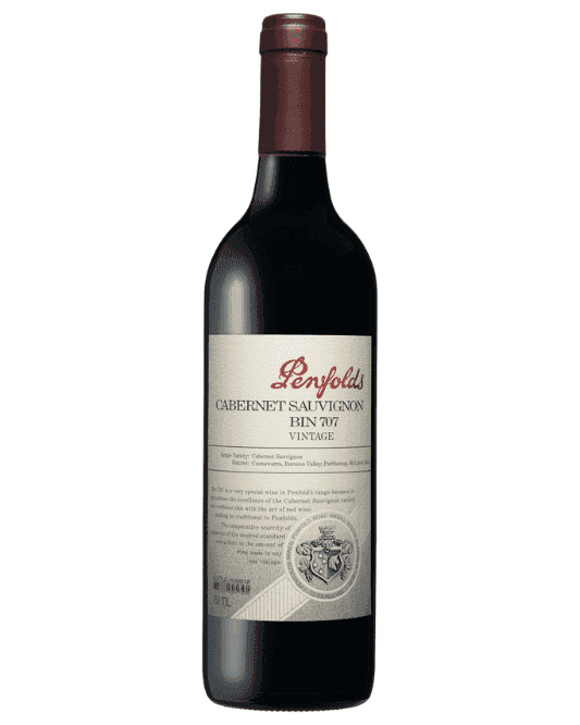 1985 Penfolds Bin 707 Cabernet Sauvignon 750ml (Clinic 2014)