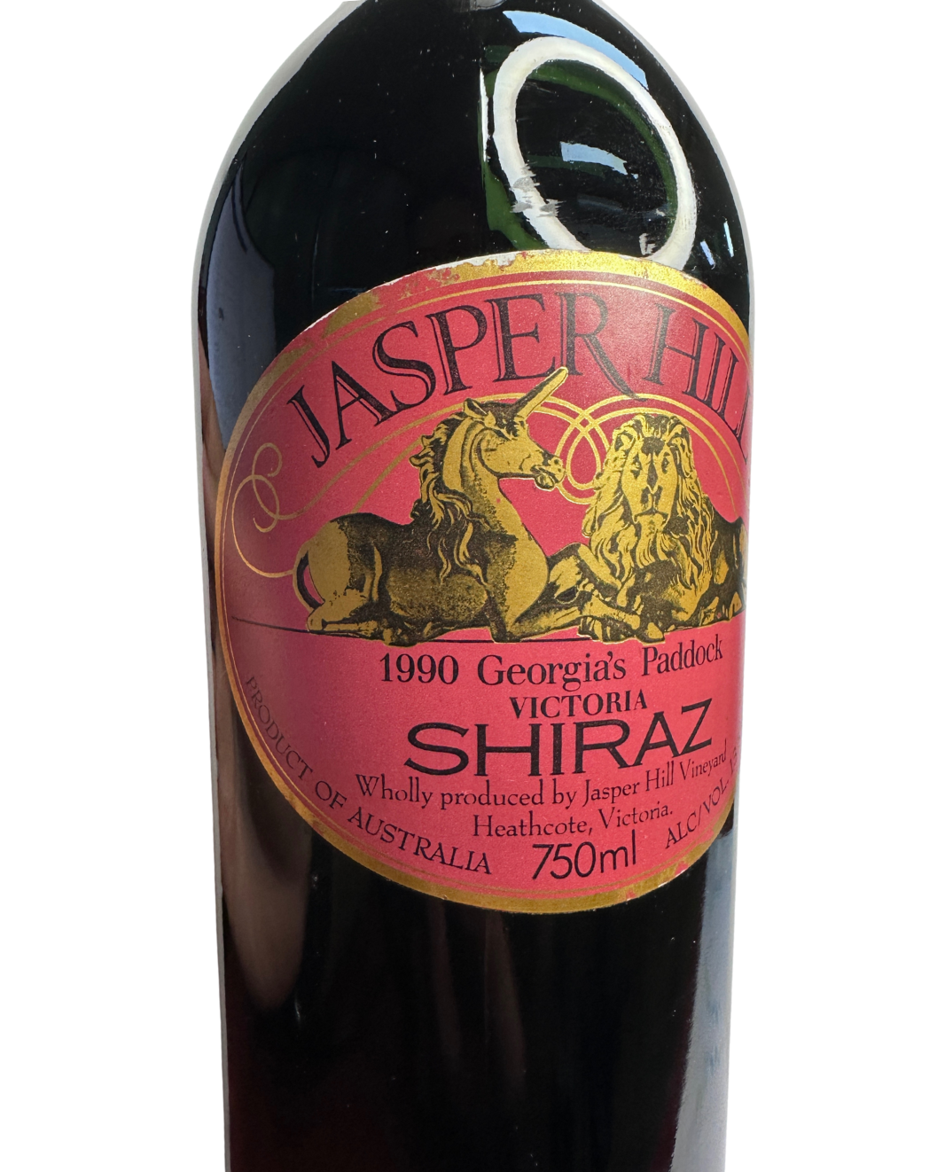 1990 年 Jasper Hill Georgia's Paddock Shiraz 750 毫升