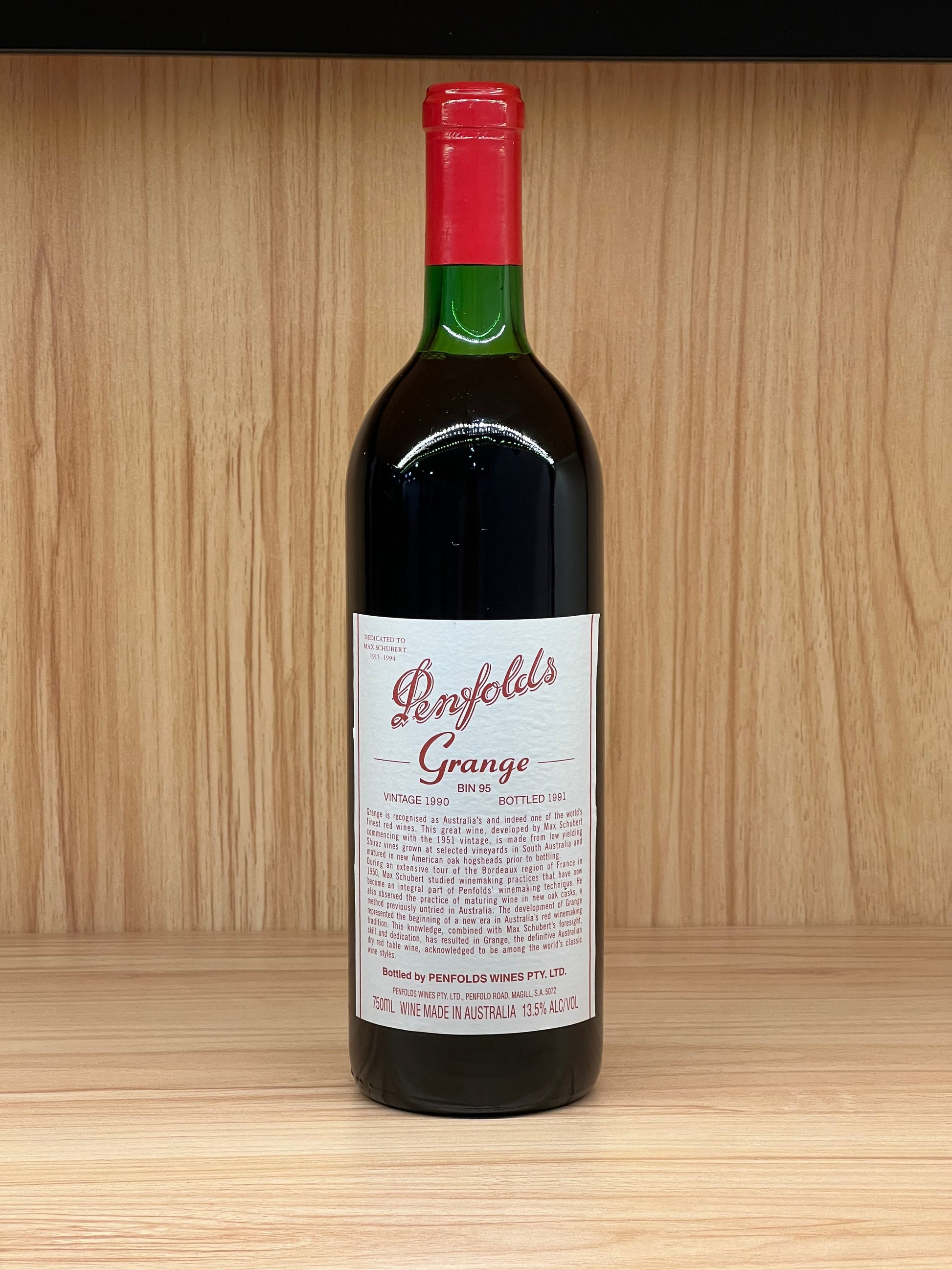 1990 Penfolds Bin 95 Grange Shiraz 750ml