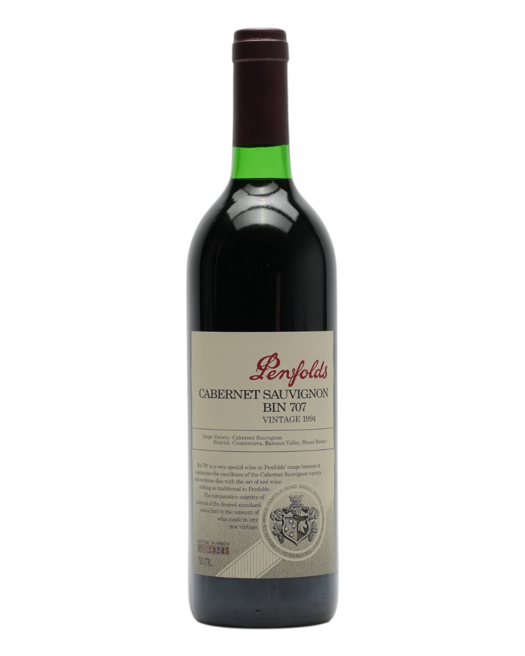 1994 Penfolds Bin 707 Cabernet Sauvignon 750ml