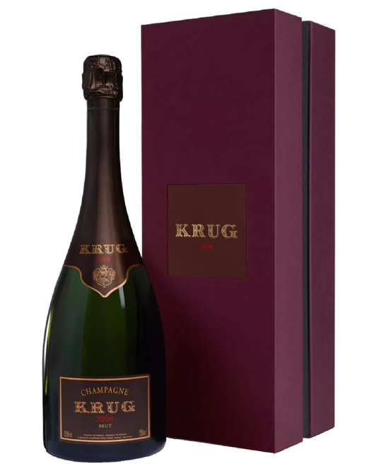 2008 Krug Vintage Brut 750ml Gift Box