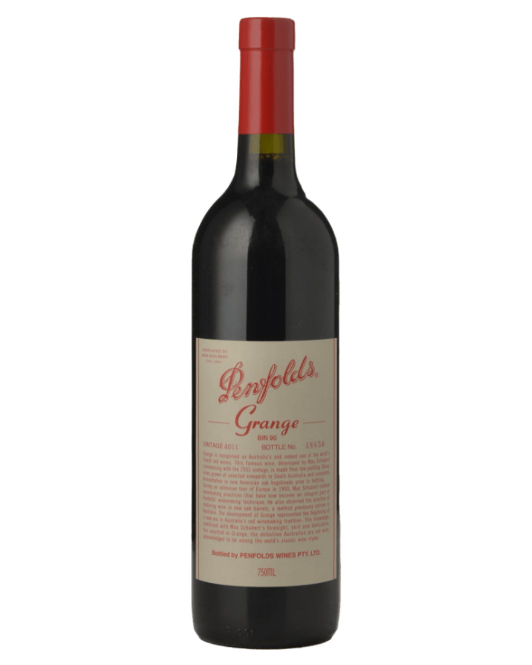 2011 Penfolds Bin 95 Grange Shiraz 750ml