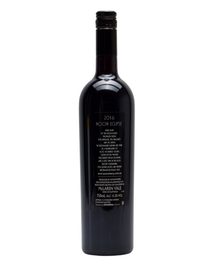 2016 Noon Winery Eclipse Grenache Shiraz 750ml back