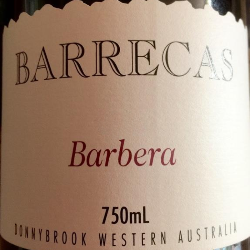 2021 Barrecas Barbera 750ml