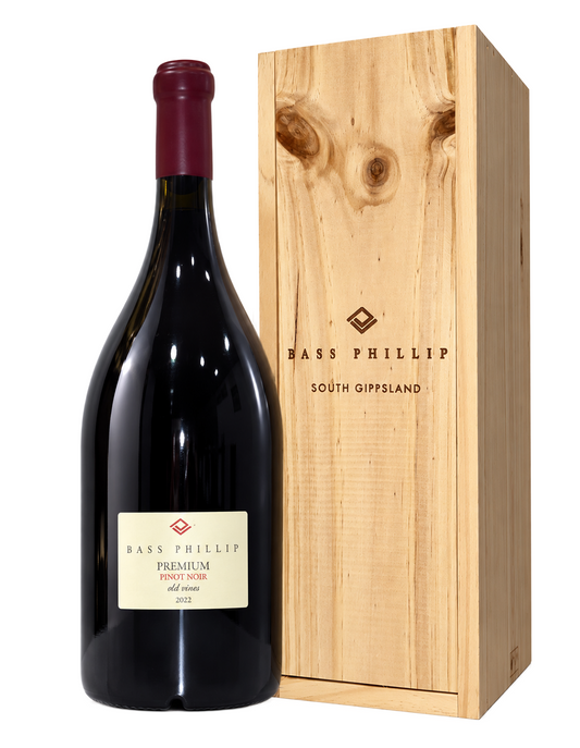2022 Bass Phillip Premium Pinot Noir 1.5L Magnum Original Wooden Case