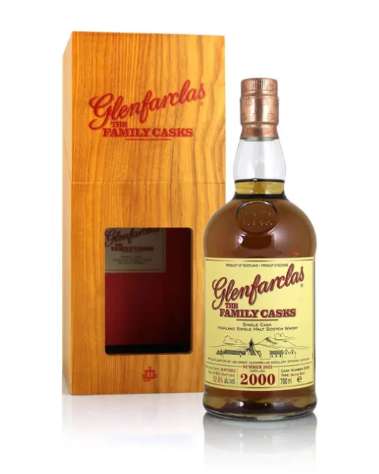 2000 Glenfarclas The Family Casks Single Cask Vintage Single Malt Scotch Whisky 700ml