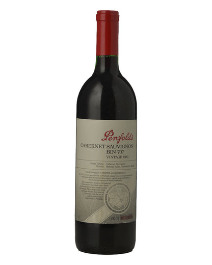 1983 Penfolds Bin 707 Cabernet Sauvignon 750ml (Clinic 2014)
