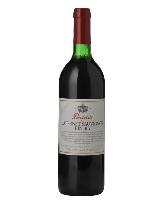 1997 Penfolds Bin 407 Cabernet Sauvignon 750ml