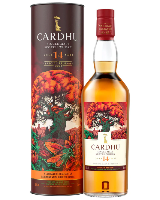 Cardhu 14 Year Old Cask Strength 2021 Special Release Single Malt Scotch Whisky 700ml