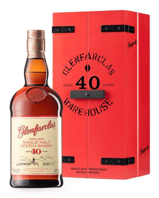 Glenfarclas 40 Year Old Single Malt Scotch Whisky 750ml