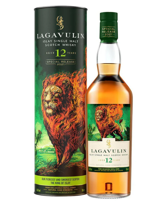 Lagavulin 12 Year Old Special Release 2021 Cask Strength Single Malt Scotch 56.5% 700ml