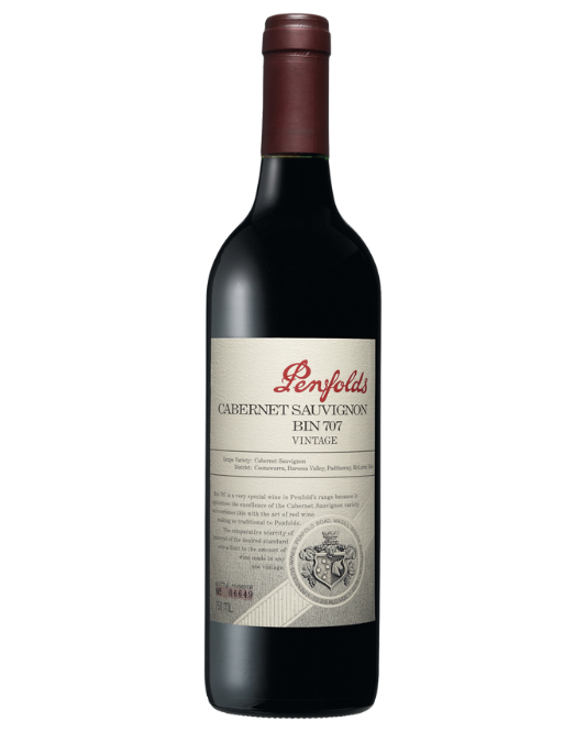 1984 Penfolds Bin 707 Cabernet Sauvignon 750ml