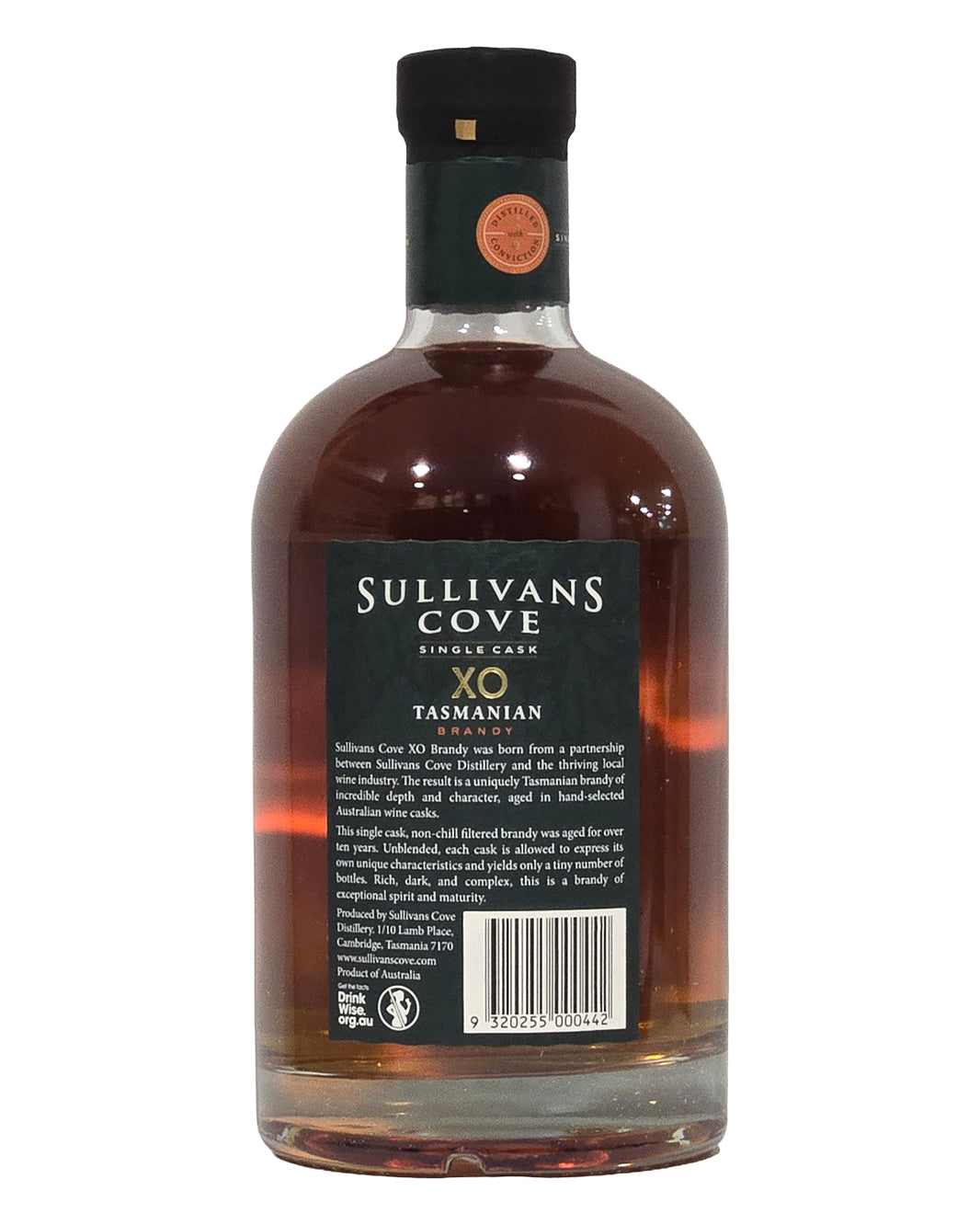 Sullivans Cove XO Single Cask TDB0033 Tasmanian Brandy 700ml Gift Box
