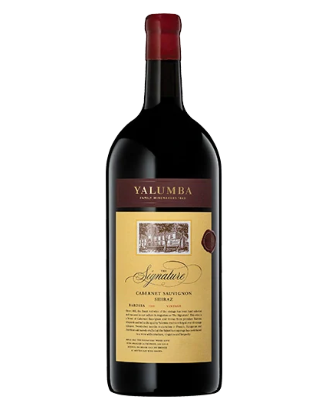 2023 Yalumba The Signature Cabernet Sauvignon Shiraz 3L D-Magnum