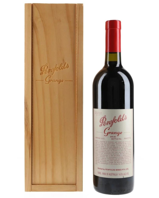 2001 年 Penfolds Bin 95 Grange Shiraz 750 毫升木盒