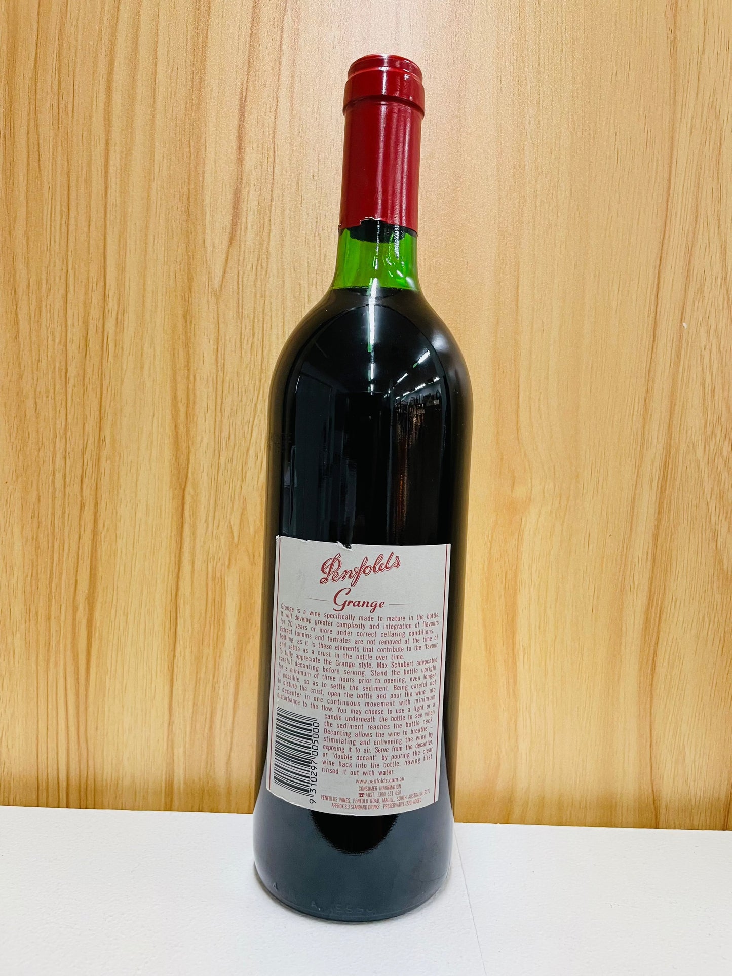 1996 年 Penfolds Bin 95 Grange Shiraz 750 毫升