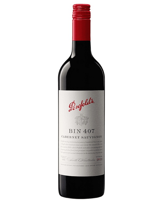 2013 Penfolds Bin 407 Cabernet Sauvignon 750ml