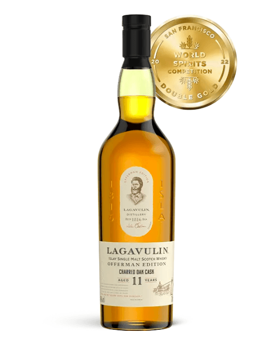 Lagavulin Offerman Edition Charred Oak Cask Finish 11 Year Old Single Malt Scotch Whisky 750ml