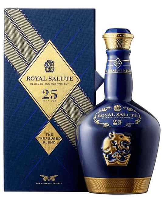 Royal Salute The Treasured Blend 25 Year Old Blended Scotch Whisky 700ml