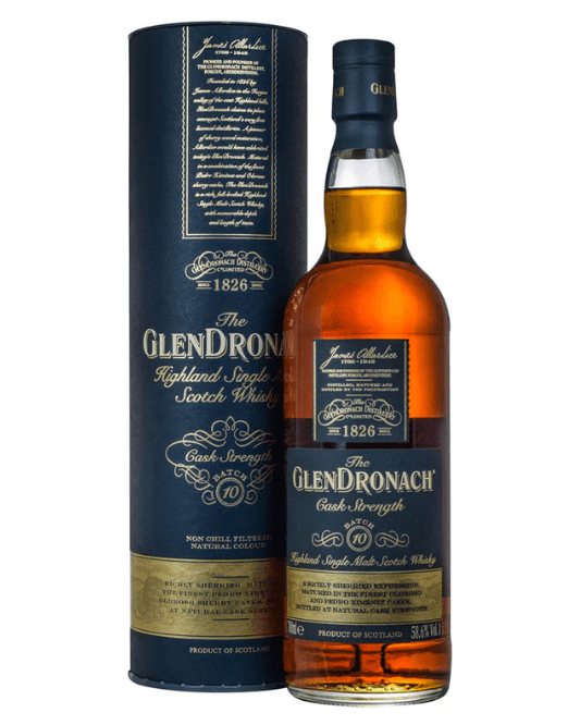 The GlenDronach Cask Strength Batch 10 58.6% 700ml